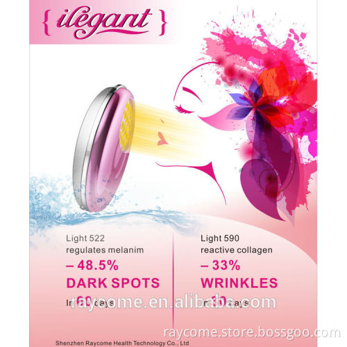 Safe cold laser facial beautifier electronic skin tightening device for women